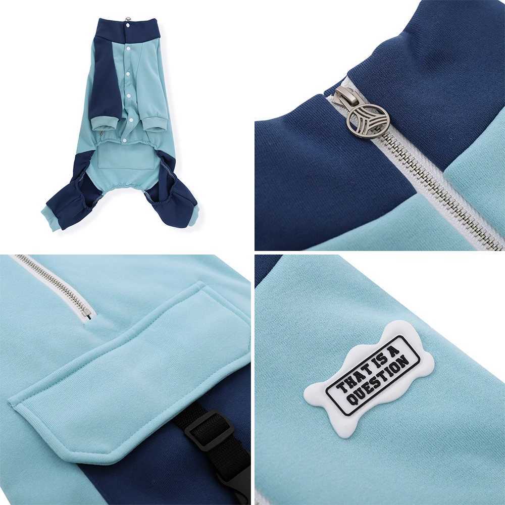 HOOPET Sporting Dog et Four Feet Clothes for Dogs Labrador Retriever Golden Retriever Autumn Big Dog Coat with Zipper Warm C251030