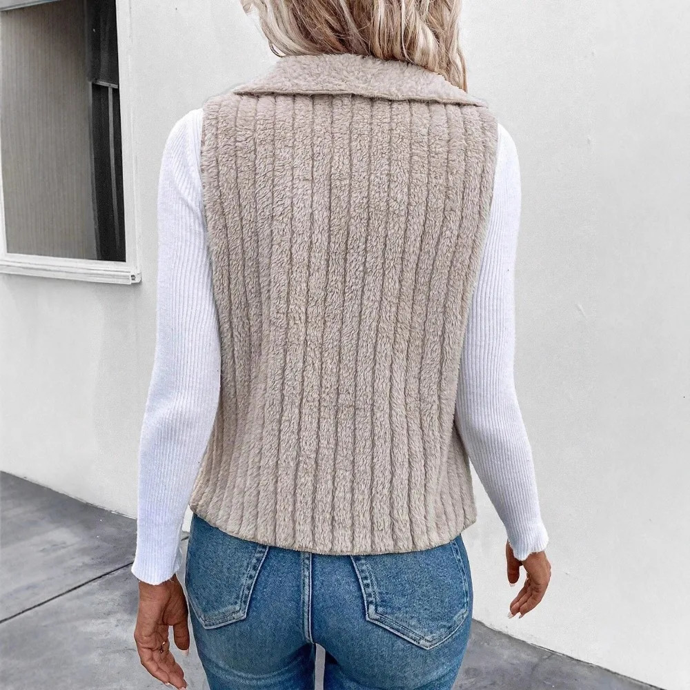 Casual Vest for Women Clothing Fashion Clothes Coats Women Jackets Autumn Streetwear Comfortable Elegant Cardigan Outerwear 251024