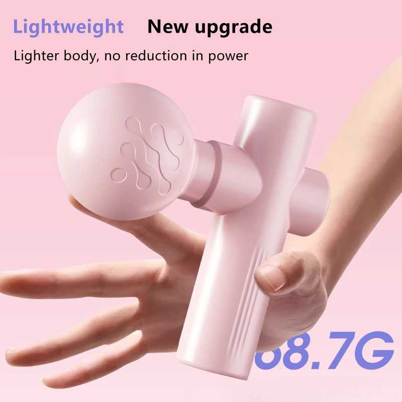 1Pcs USB Mini Massage Tool Fascia Machine Muscle Relaxation Vibrating Tool Rod Massage Fitness Equipment Neck Grab Fascia Tool J251030