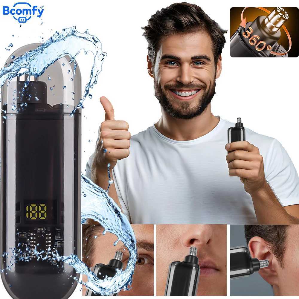 Electric Nose Hair Clipper for Men Portable Painless Nose Trimmer Rechargeable Waterproof Trimmer For Men Women M251030