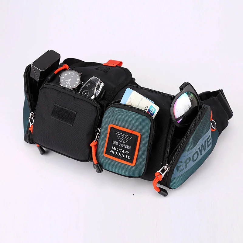 Men Waist Fanny Pack Bum Hip Sling Chest Belt Bag Multipurpose Travel Climb Waterproof Nylon Male Cross Body Messenger Bags 251021