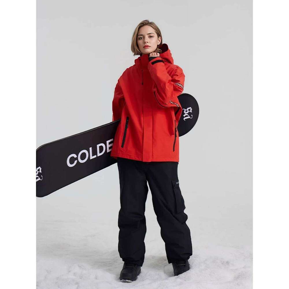 Coldelement Unisex 3L Hard Shell Ski Jacket For Snowboard - Professional Grade, Waterproof, Windproof, Fully Taped, Durable