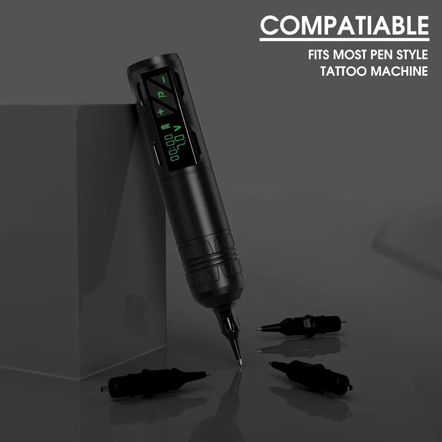 50pcs Tattoo Ballpoint Pen Cartridges Tattoo Needles Ink Free for Beginner Dotwork Drawing Practice Tattoo Refill 251027