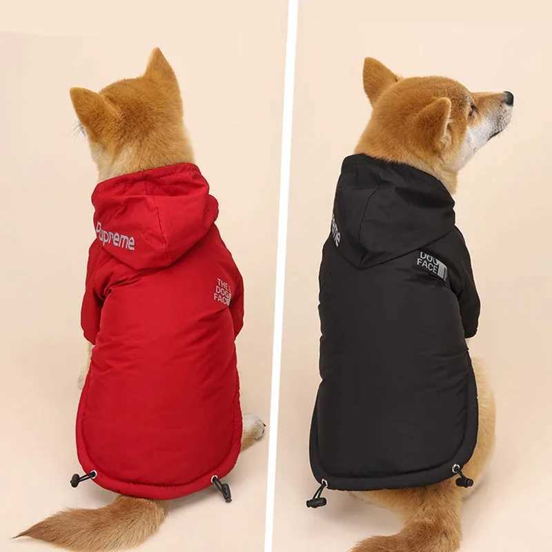 Pet Dog Waterproof Coat Reflective Puppy Warm Cotton et Autumn Winter Hoodie Clothing For Dogs Cats Clothes C251030