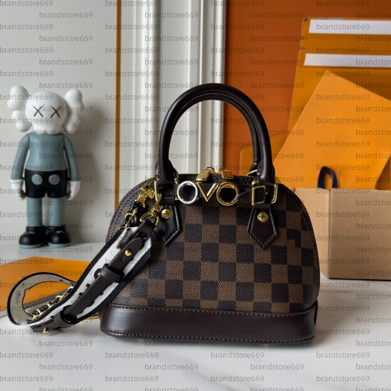 High quality bag almas bb Womens crossbody designer bags shoulder bag handbag bags designer women bag embossing tote shell bag purse