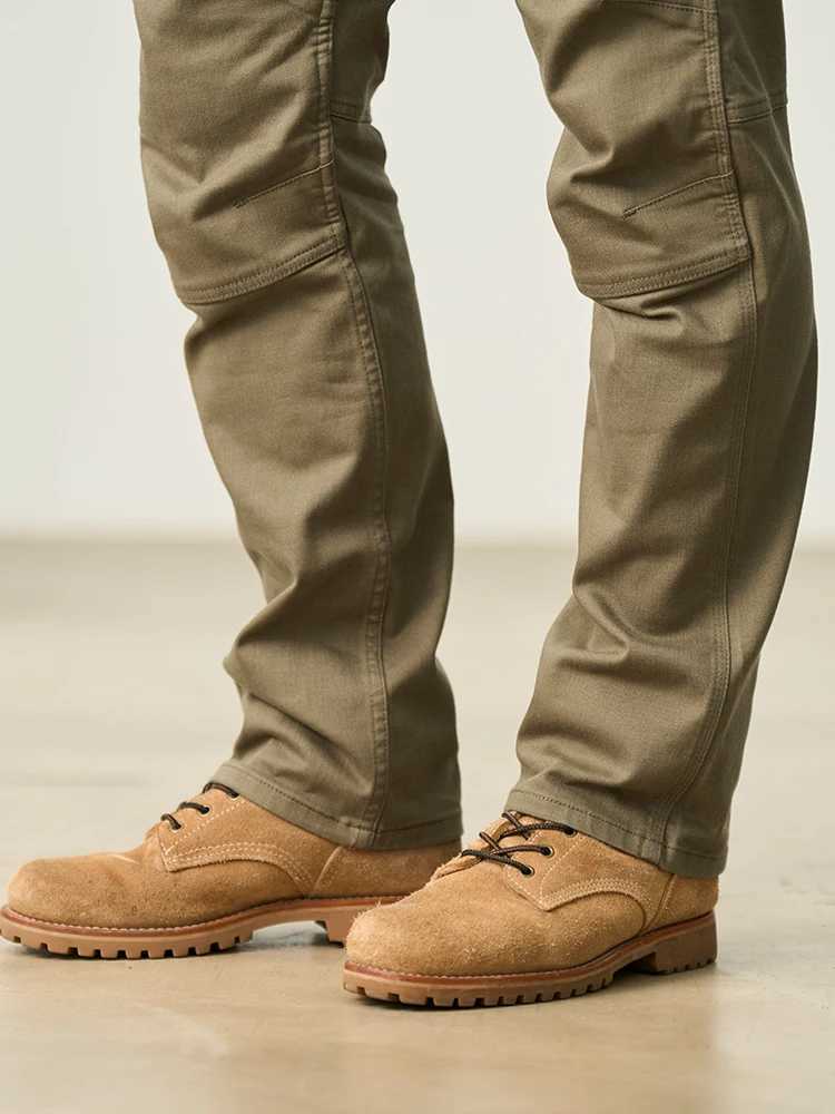 SIMWOOD 2025 Autumn New Draping Motorcycle Riding Jeans Men 10oz Fashion Denim Trousers J251030