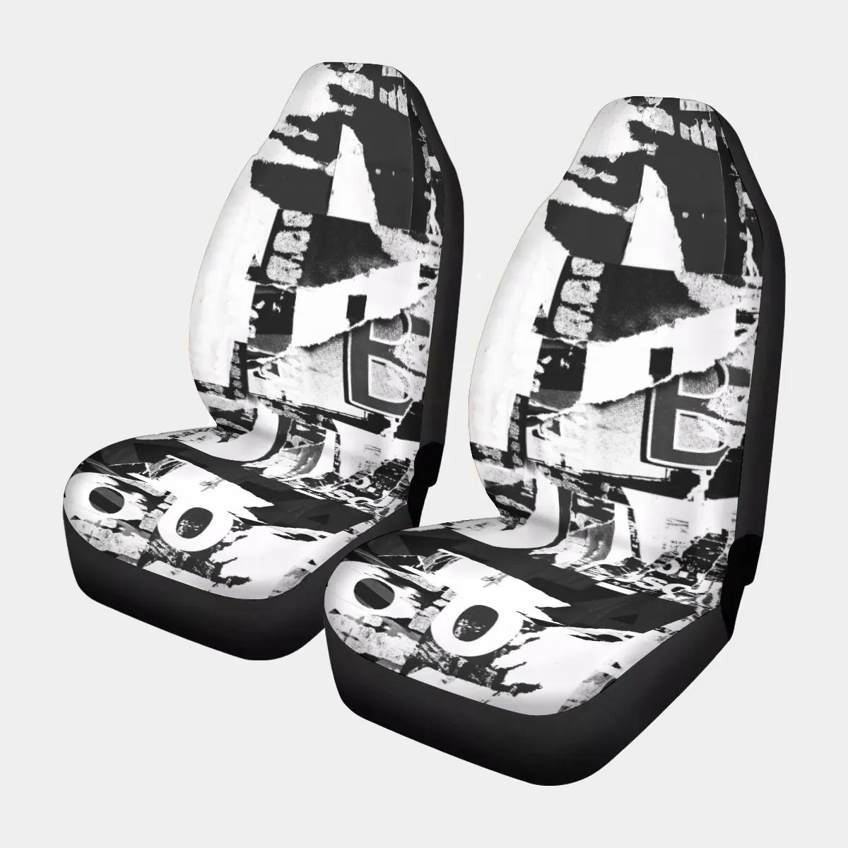 Universal Car Seat Covers, 130x53cm Polyester Seat Protectors, Comfortable & Durable Pair of Customizable Auto Seat Covers