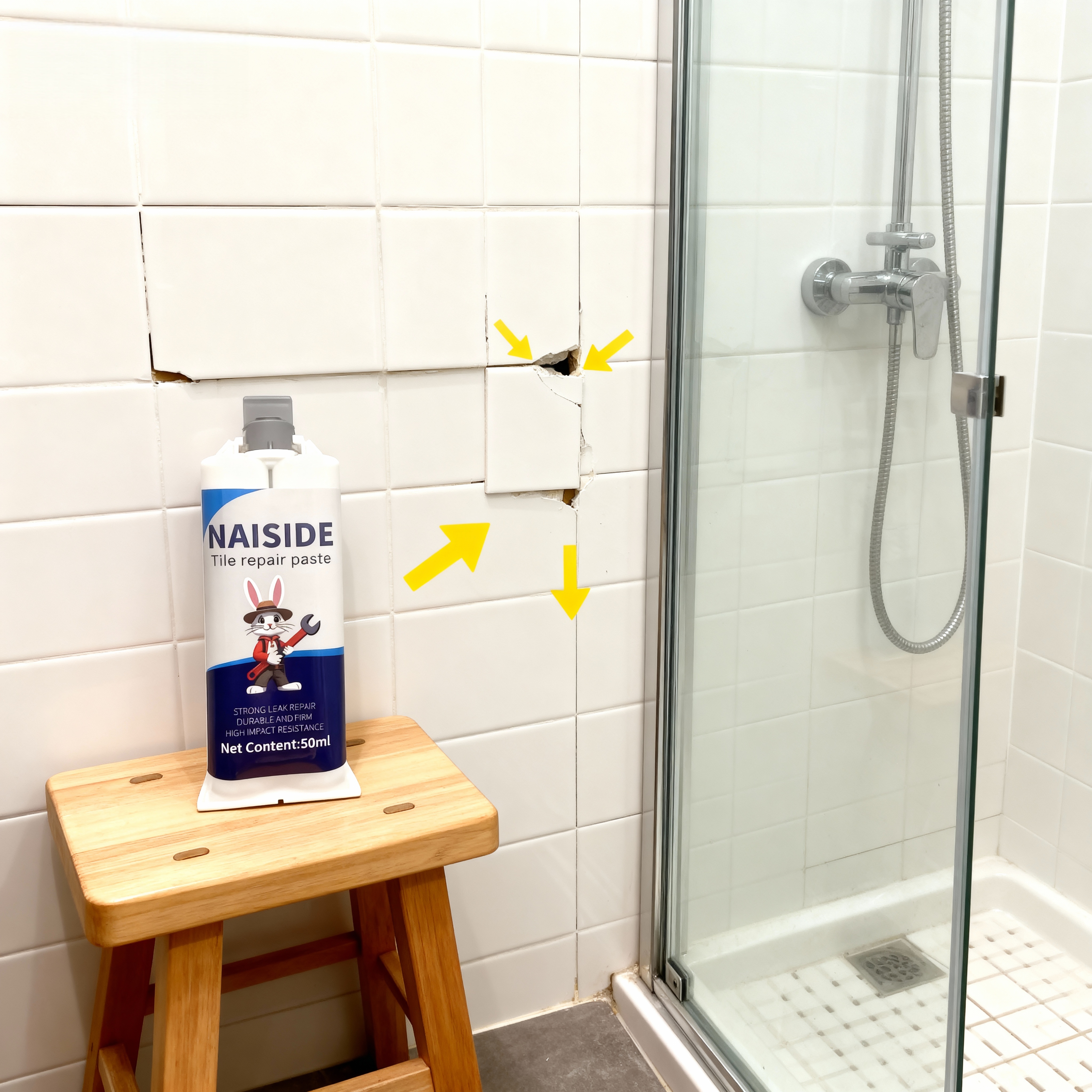 Non-toxic Quick-Dry Tile Adhesive with Superior Water Resistance2-2