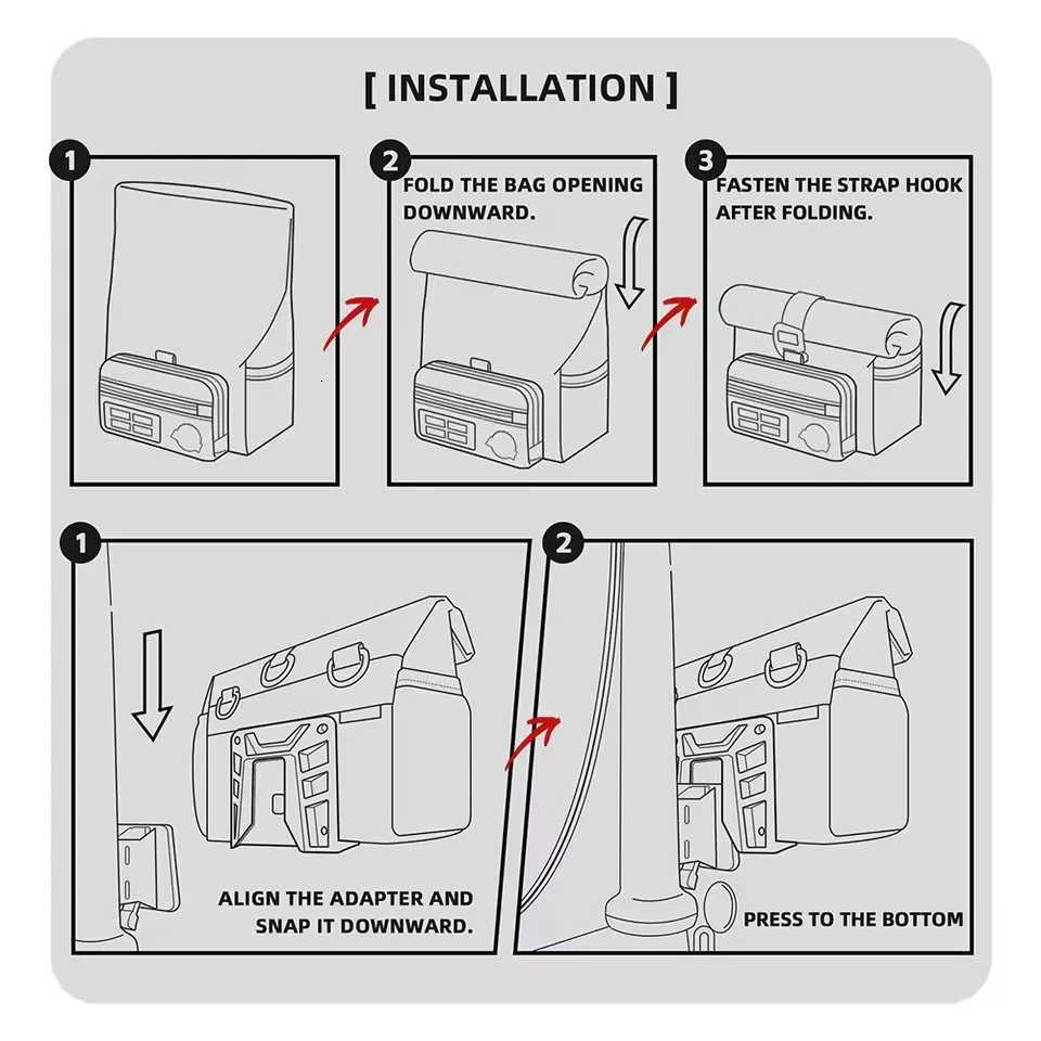 Rhinowalk Bicycle Handlebar Bag 4L Quick Release Bag For Brompton Folding Bike Cycling Front Basket Storage Bag Shouler Bag H251029