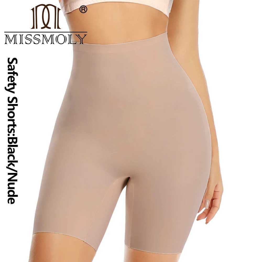 MISS MOLY High Waist Safety Shorts Women Solid Tummy Control Panties Shaper Slimming Waist Smooth Body Female Underwear L251030