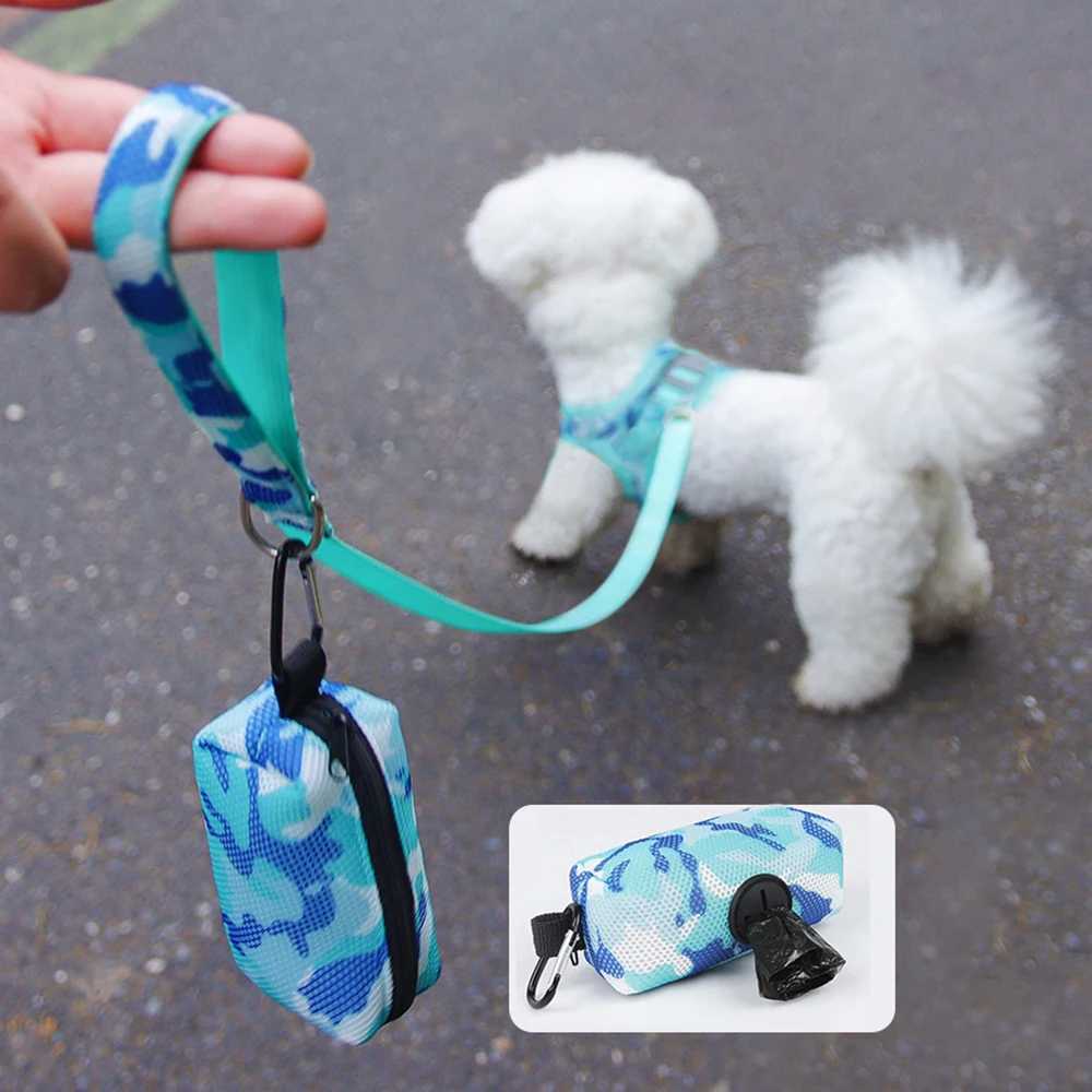 Pet Harness and Leash Set Adjustable Soft Mesh for Small Medium Dogs Cats Fashion Breathable Strips Puppy Kitten Walking Gear J251129