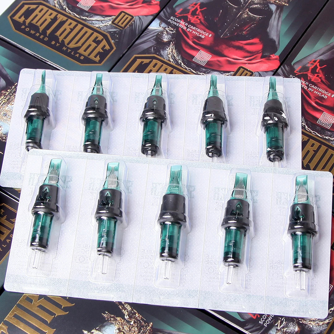 HYlab Tattoo Needle Cartridge Senior Safety Cartridge Needles Soft Sketch Magnum Chief Artist Ethylene Oxide Sterilization 251027
