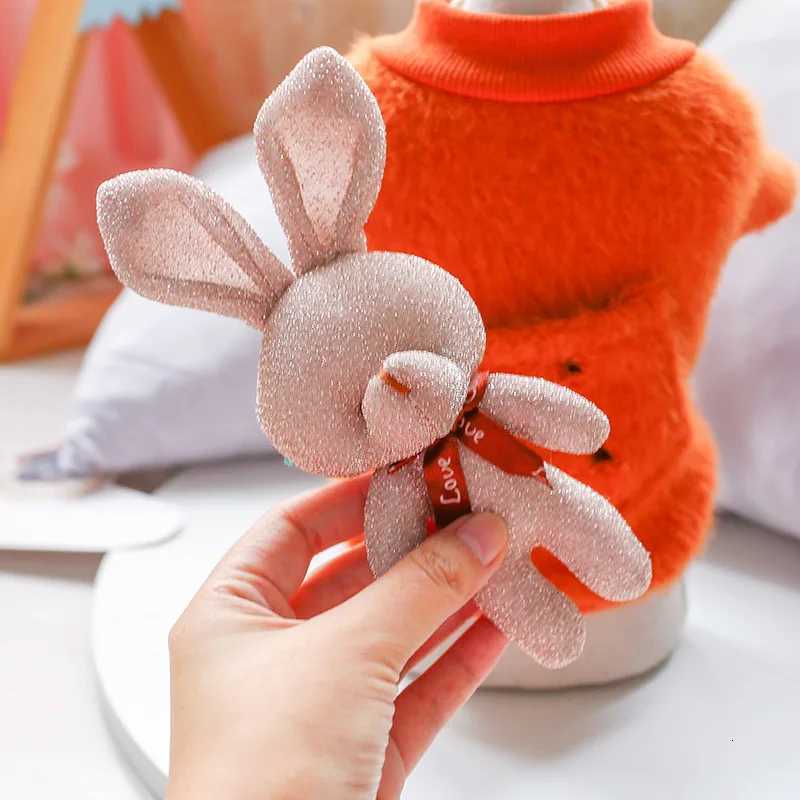 2020 Winter Dog Clothes Soft Plush Puppy Pet Clothes for Small Dogs Chihuahua Costume Dog Sweatshirt Ropa Perro Back Bunny C251030
