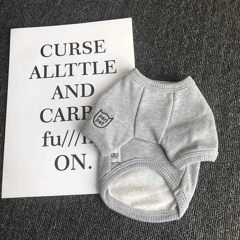 Blank Autumn Winter Pet Dog Clothes Clothing Dog Hoodies TShirt Puppy Sweatshirt Shirt For Small Dogs York Terrier Hoody Coat XL C251030