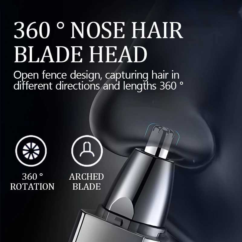 Kemei 3 IN 1 Eyebrows Trimmer Nose Trimmer Electric Replaceable Hair Remover Professional Ear Trimer Hair Shaver KM313 M251030