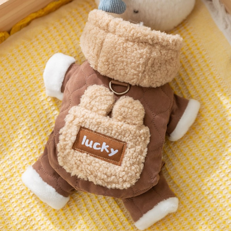 Dogs Cotton Coats for Bichon Frises, Poodles Schnauzers and Small to Medium Sized Dogs Pet Apparel for Autumn and Winter Clothes for Puppies