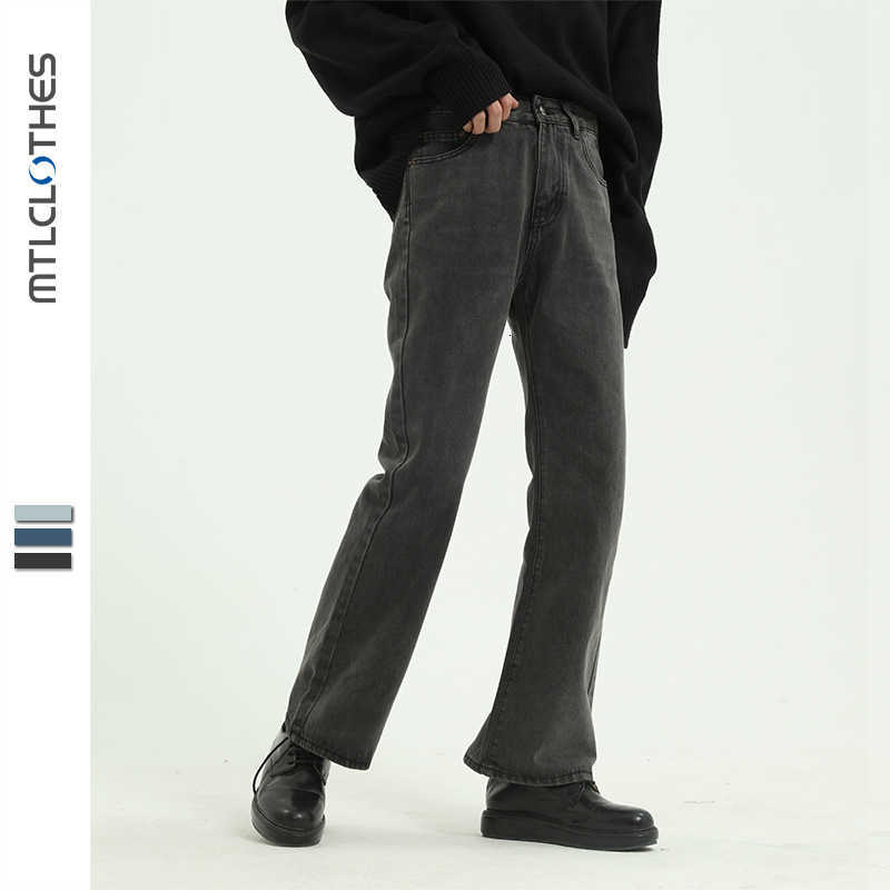 Men's Jeans Man wear four-color optional elastic micro-ram jeans