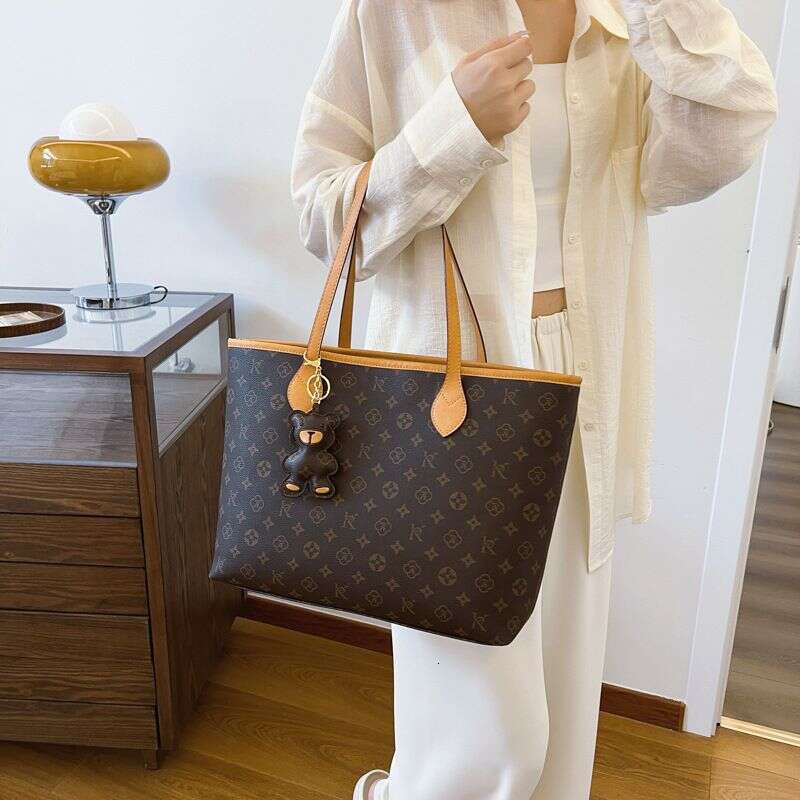 For Women High Sense Large Capacity Shopping Temperament Women's Handbag Fashion Shoulder Bag