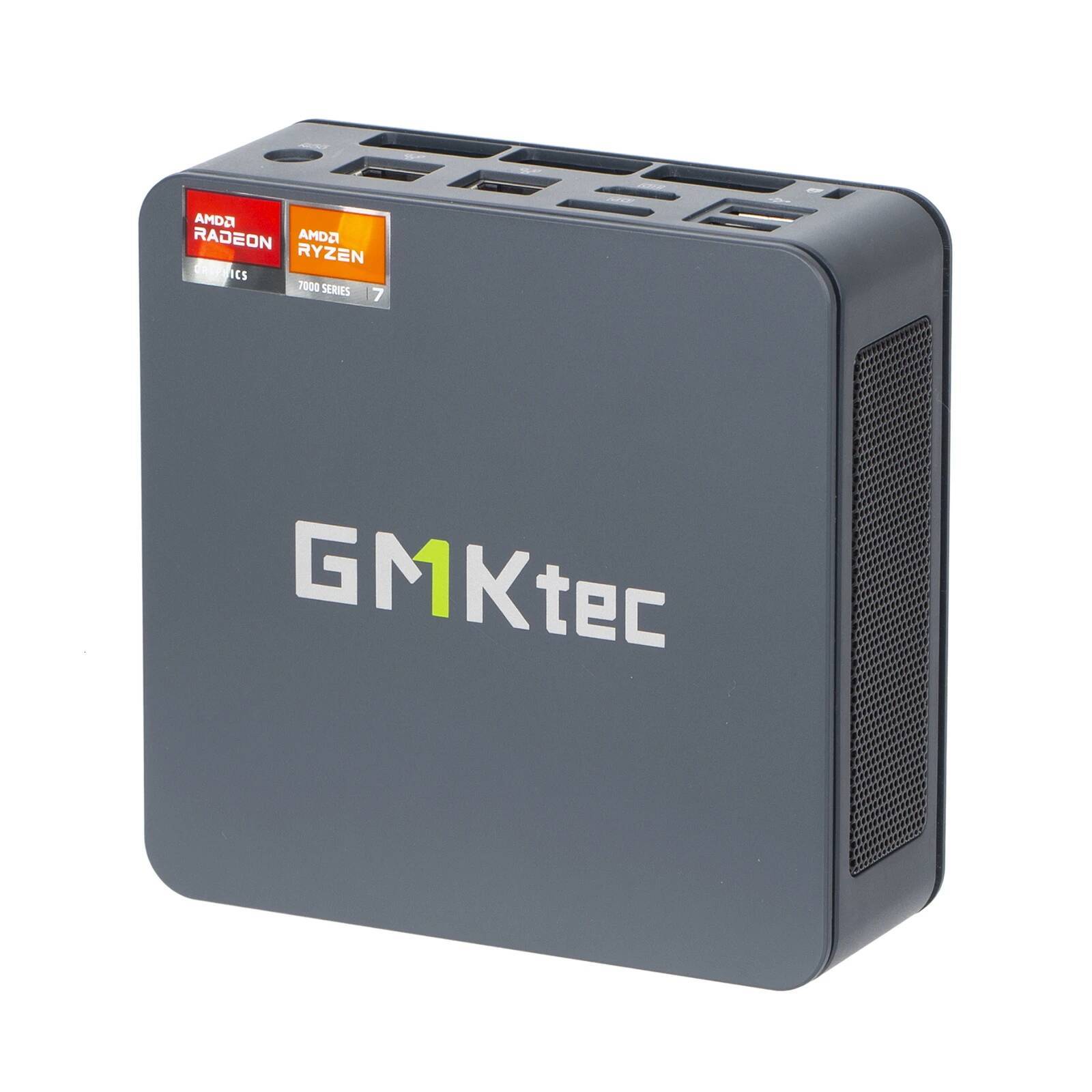 GMKtec Mini PC Gaming M6 Ultra AMD Ryzen 5 7640HS Dual NIC LAN 25Gbps Desktop Computer USB40 HDMI DP USBC WiFi 6E