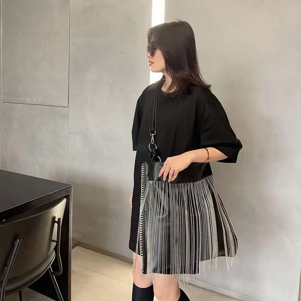 2025 New Fashionable Genuine Leather Tote Bag, Large Capacity, Vintage Style, Solid Color, Zipper Closure, Lining, Edge Paint, With Messenger Strap, F