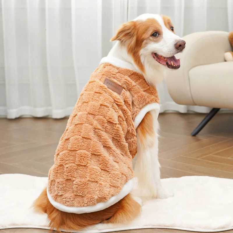 CrossBorder Pet Clothes Autumn and Winter New Cotton Clothes Plush New Clothing Golden Retriever Dog Golden Retriever C251030