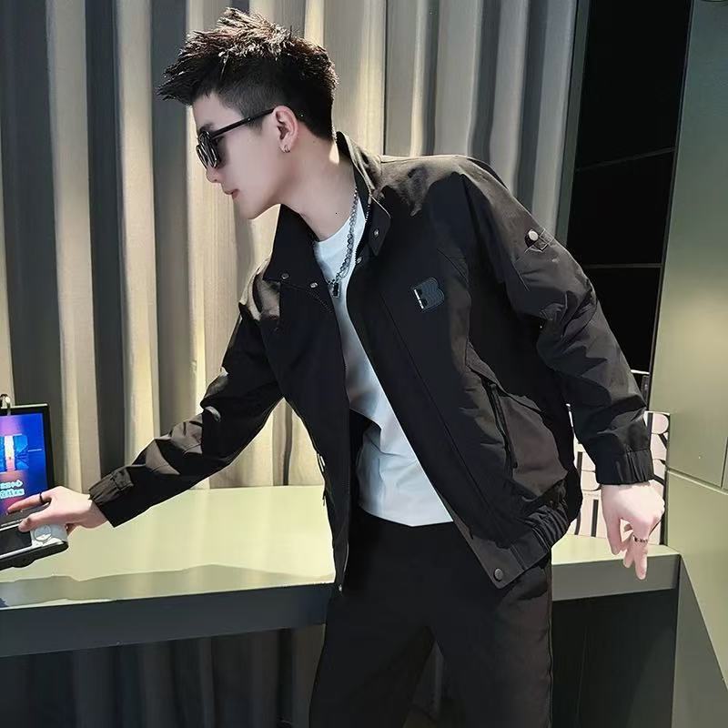 American Style High-end Jacket For Men Spring And Autumn Trendy Casual Cool Coat Designer Coat Men's Fashion 2025 New Men's Top