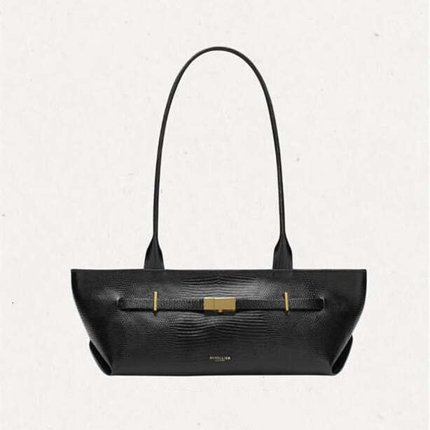 designer bag Luxury bag New Handbag 2025 Versatile Horizontal Genuine Leather Shoulder Baguette Underarm Bag Women's Fashionable versatile single