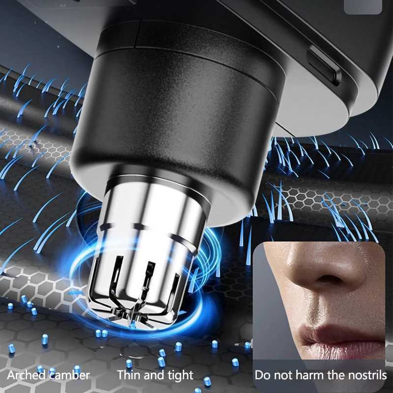 USB charging Nose and Ear Hair Trimmer Portable Electric Nose Hair Clipper Mini Compact Design Quick Charging Suitable for men M251030