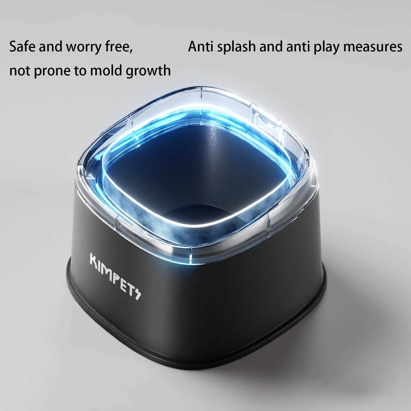 Spill Proof Water Bowl for Dogs Slow Drinking Bowl for Messy Drinkers 2000ml Large Capacity Pet Puppy Kitten Drinking Dispenser J251113