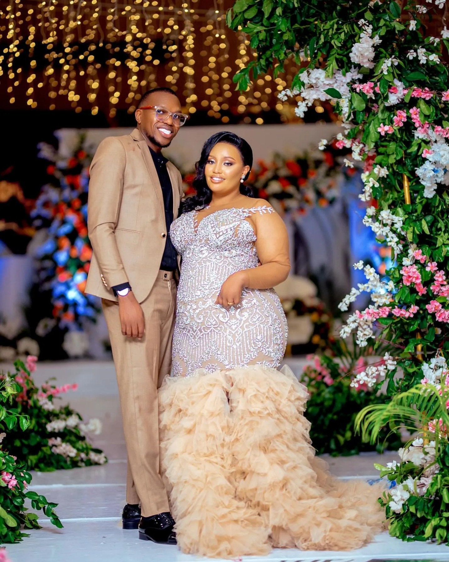 Mermaid Wedding Dresses Champagne Illusion Plus Size Lacefull Beaded Vintage Bridal Gowns Dress vestidos de novia