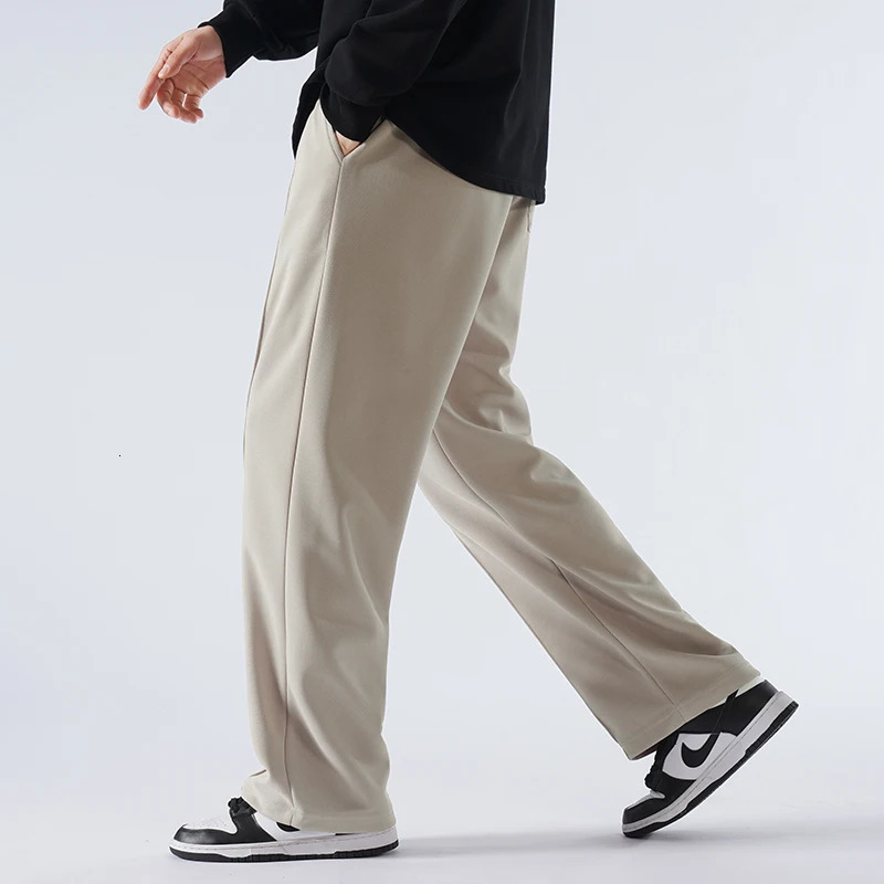 2025 Summer Plus Size Mens Pants 190 Tall Mens Extra Long Version Pants Highquality Straight Leg Sports Casual Pants 251028