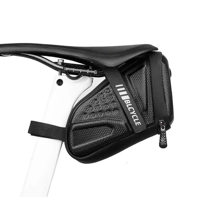 Bicycle Tail Bag Hard Shell EVA ThreeDimensional Riding Bag Mountain Road Bike Waterproof Saddle Bag Bicycle Riding Equipment H251029