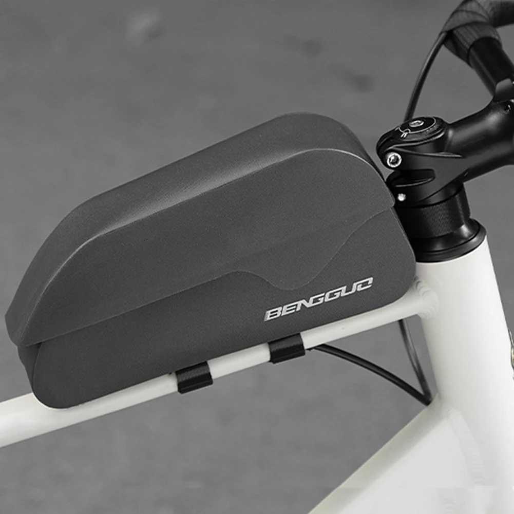 Bicycle Magnetic Lid Top Tube Bag Bicycle Front Frame Bag Cycling Pouch for Mountain Road Bike H251029