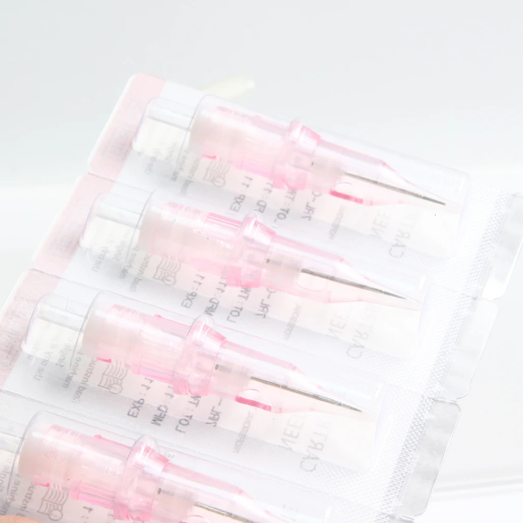 50PCS Tattoo Cartridge Needles Permanent Makeup Standard Round Liner Shader 10 03MM Cartridge For Microblading Body Art 251027