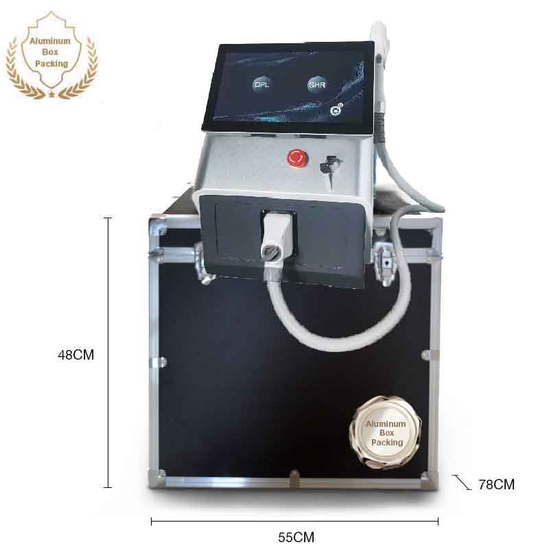 DPL elight hair removal opt beauty machine portable ipl breast lifting e light pigmentation treatment spa device 2 in 1