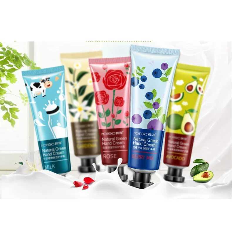 1Pcs Fruit Nourish Avocado Hand Cream Moisture Nourishing Anti Chapping Whitening Hand Lotion Winter Plant Hand Lotion J251115