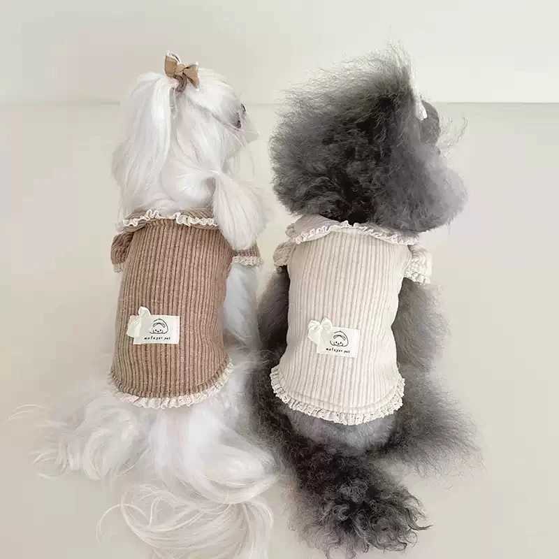 Small Dog Costume Shirt Winter Pet Apparel Cat Puppy Coat Yorkshire Terrier Pomeranian Shih Tzu Maltese Clothing Doggie Clothes C251030