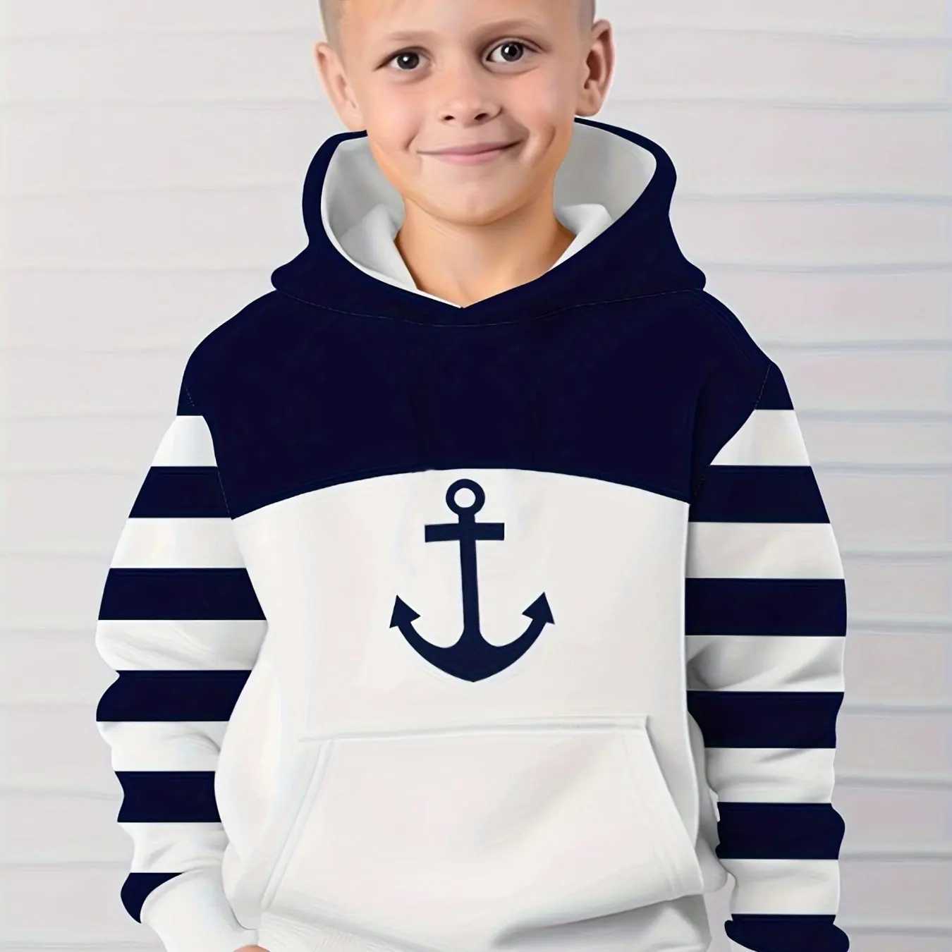 Kids Clothes Boys Hoodies Long Sleeve 3D Simple Print Children Spring Fall Clothes Casual Outdoor Pullover Boy Girl Clothes TopsT251030