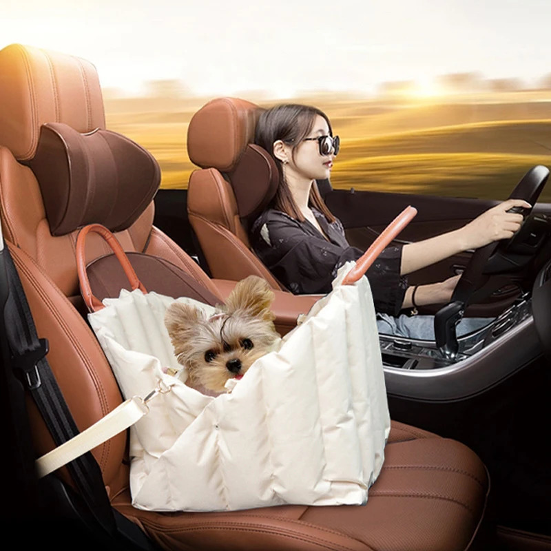 Pet Dog Bag Is Portable and Comfortable for Travel Handbag Winter Warm Removable Portable Outdoor Travel Safety Seat Bag 251030