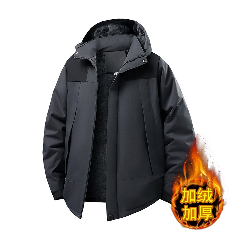 2025 Autumn Winter New Fleece-lined Thickened Designer Jacket Warm Jacket For Men And Women