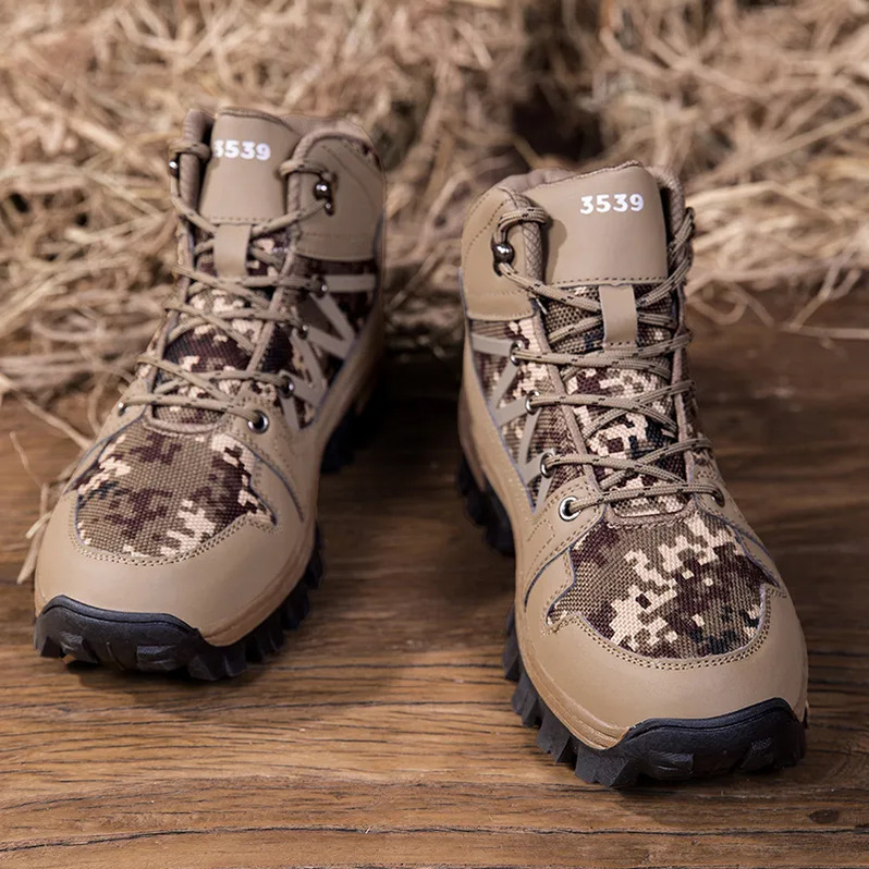 2025 New Men's & Women's Hiking Shoes - Outdoor Trekking Shoes for Travel Waterproof Skid-proof Sports Breathable Ankle Support