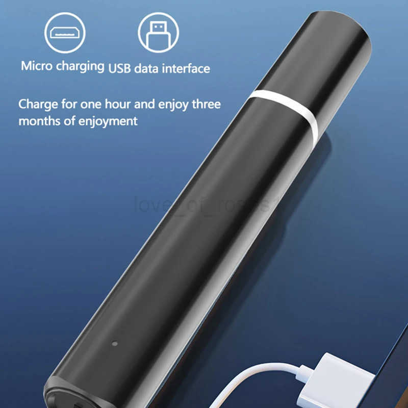 Electric Nose Hair Trimming Shaver USB Rechargeable Electric Nose Hair Shaving Eyebrow Removal Multifunctional Tool For Men Z251030
