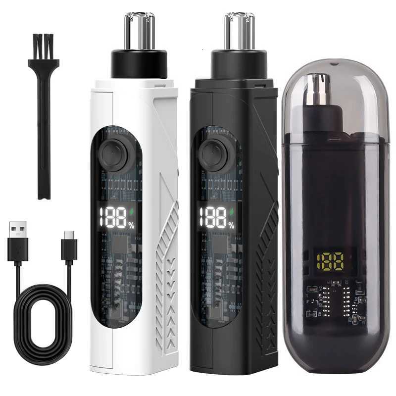 Electric Nose Hair Clipper Rechargeable Automatic Shaving Nose Trimmer Unisex Professional Washable Painless Nose Hair Trimmer M251030