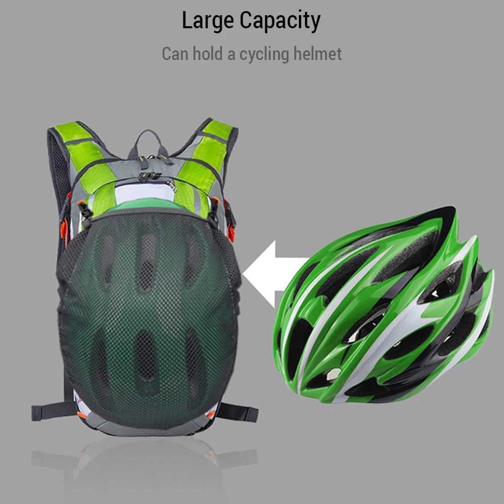 Ultralight Bicycle Backpack Running Hydration Backpack Breathable Water Bladder Backpack Waterproof Rucksack Fanny Pack Mtb H251029