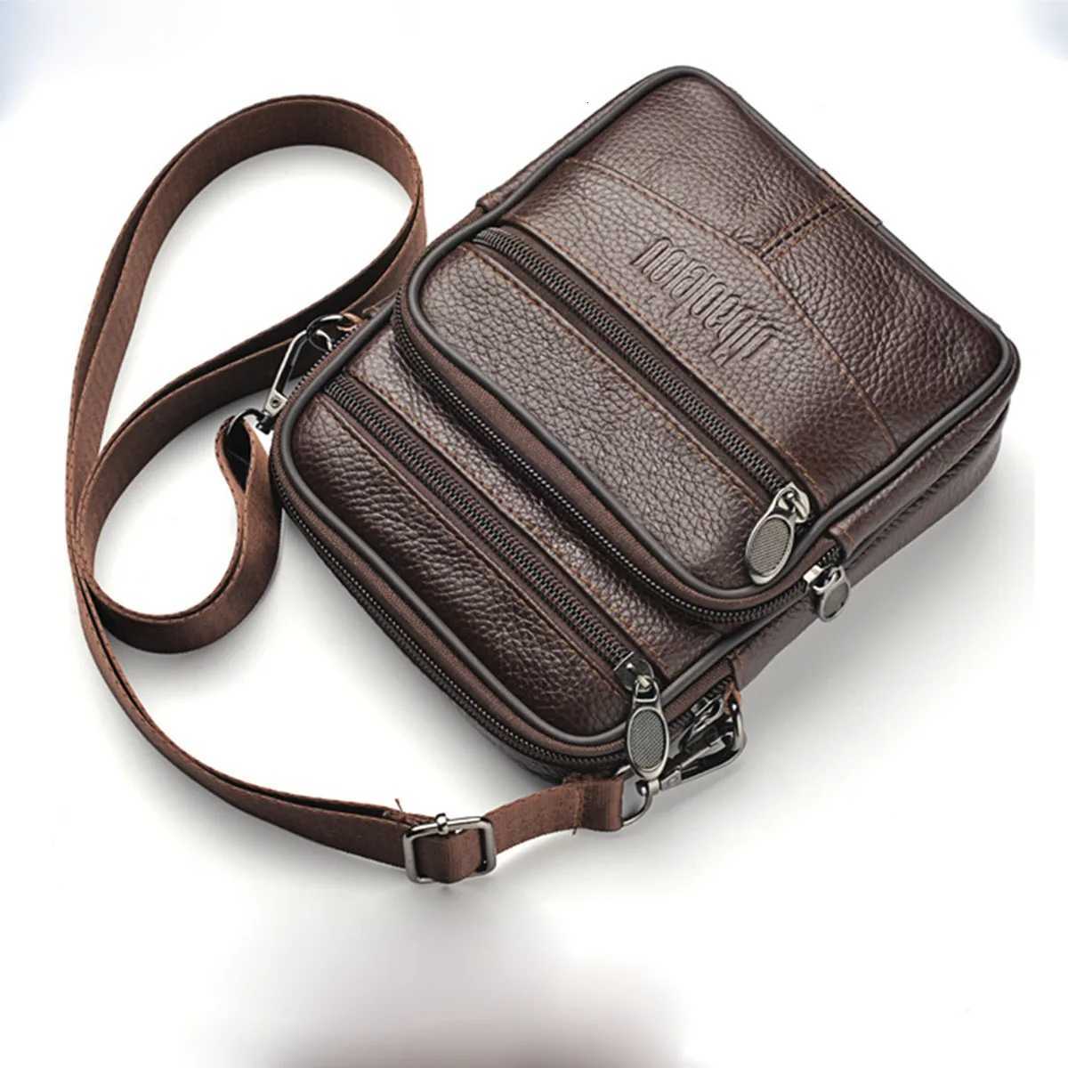 Mens Mtifunctial Fanny Pack Crossbody Bag with Belt Slot Mobile Phe Waist Bag for Outdoor Travel And Sports Y251011