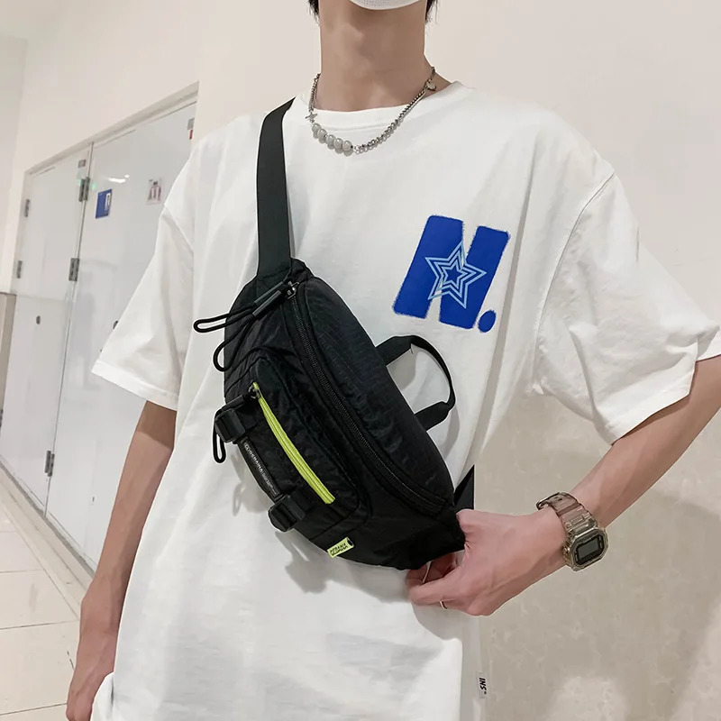 Multifunction Waterproof Hip Hop Waist Bag Men Women Hip Hop Techwear Chest Bag Motorcycle Casual Sport Crossbody Bag 251030