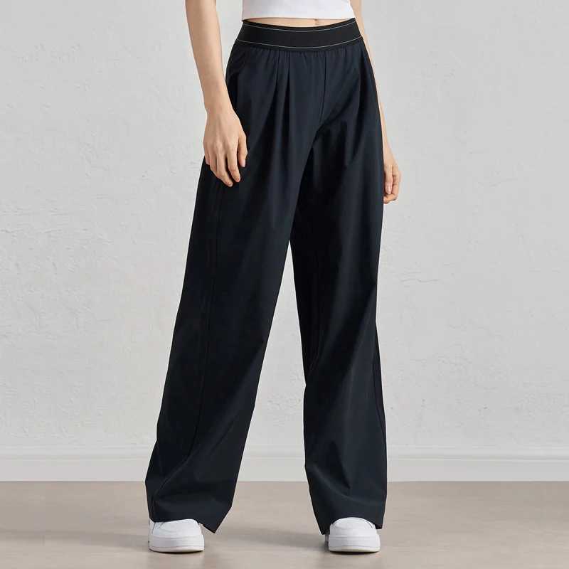 VITALINOVO Lightweight Wide Leg Trousers Yoga Pants for Women 30 High Waisted Loose Casual Lounge Travel Work Sweatpants Women J251030