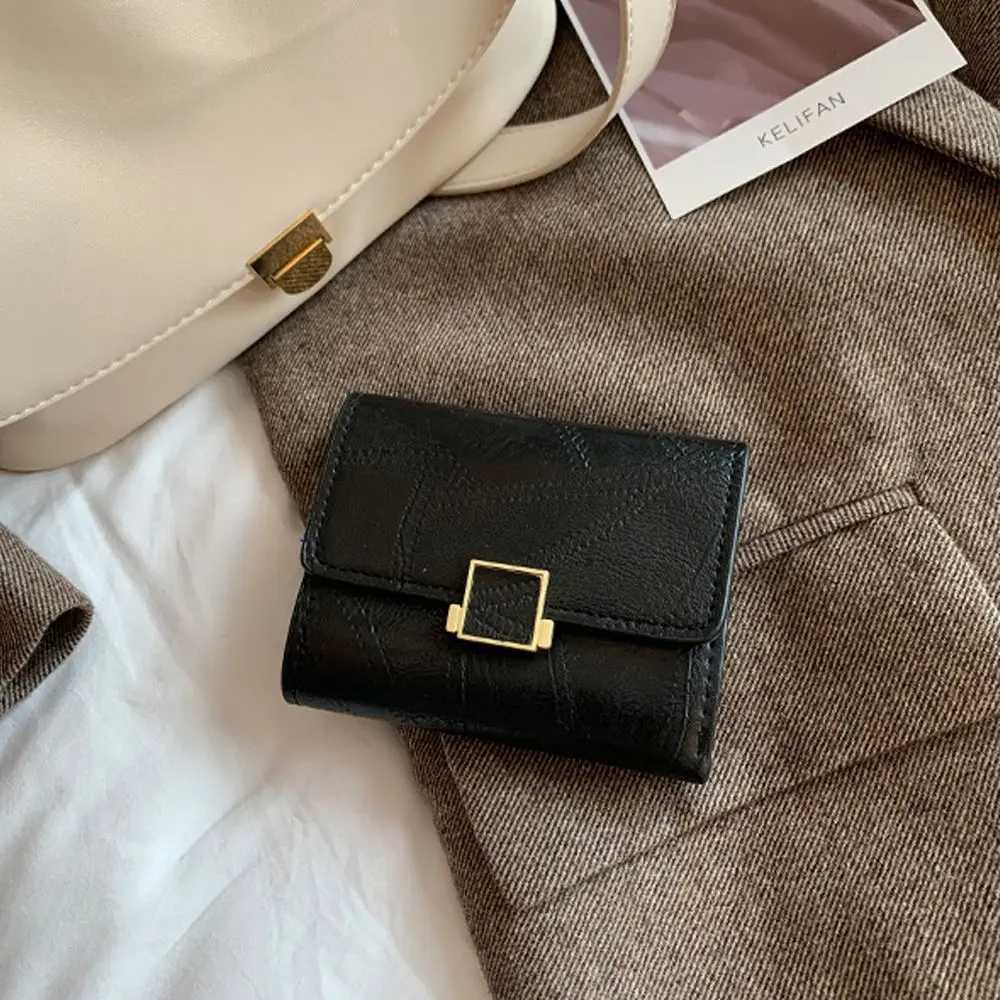 PU Leather Short Wallet Fi Small Purse Mtifunctial MtiCard Vintage Coin Purse Practical Mini Cluh Bag1 D251030