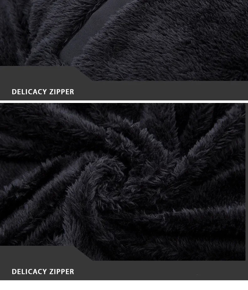 Male Solid Cotton Outwear Coats Mens Thick Fleece Winter Jacket Fashion Fur Hooded Warm Cooton Parka Windbreaker Plus Size 6XL 251028