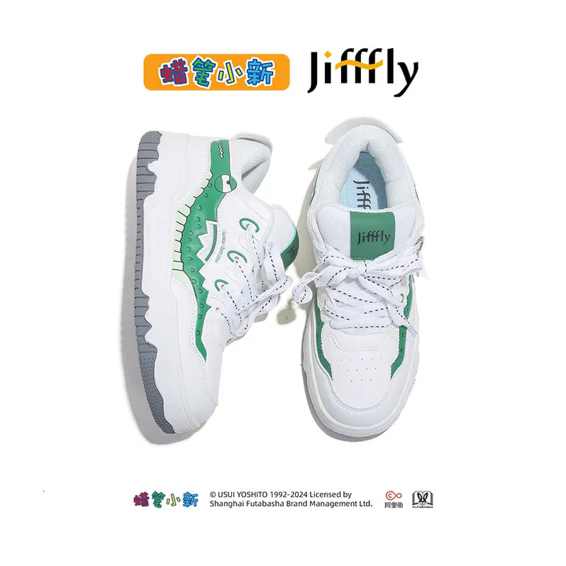 Jifffly 2025 Summer New Crayon Shin - chan Collaboration Bread Shoes Thick - Bottom Versatile Casual Sports Unisex Breathable Lightweight
